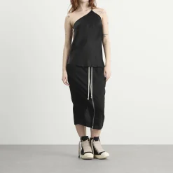 Rick Owens One Shoulder Slip Top