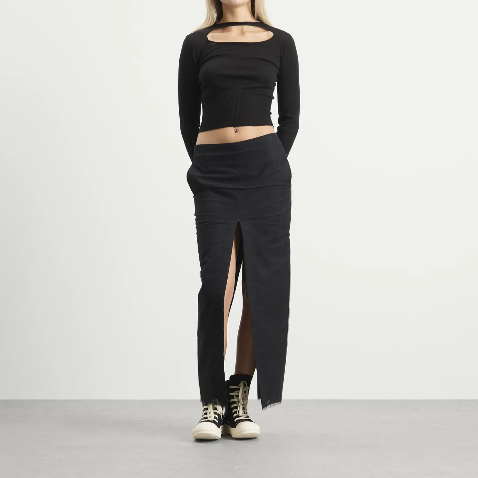 Rick Owens Sliced Skirt