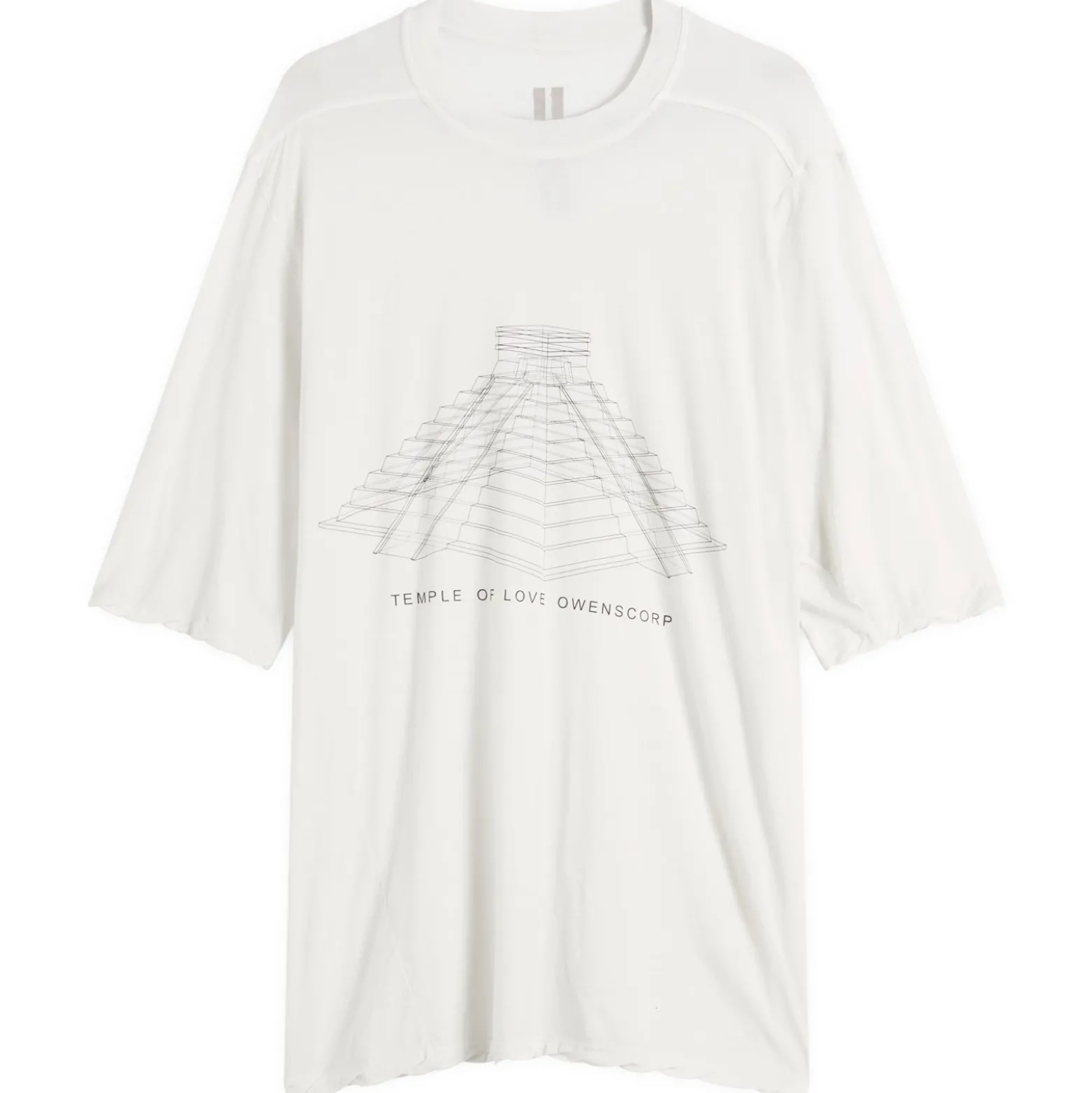Rick Owens Temple of Love Jumbo T-Shirt