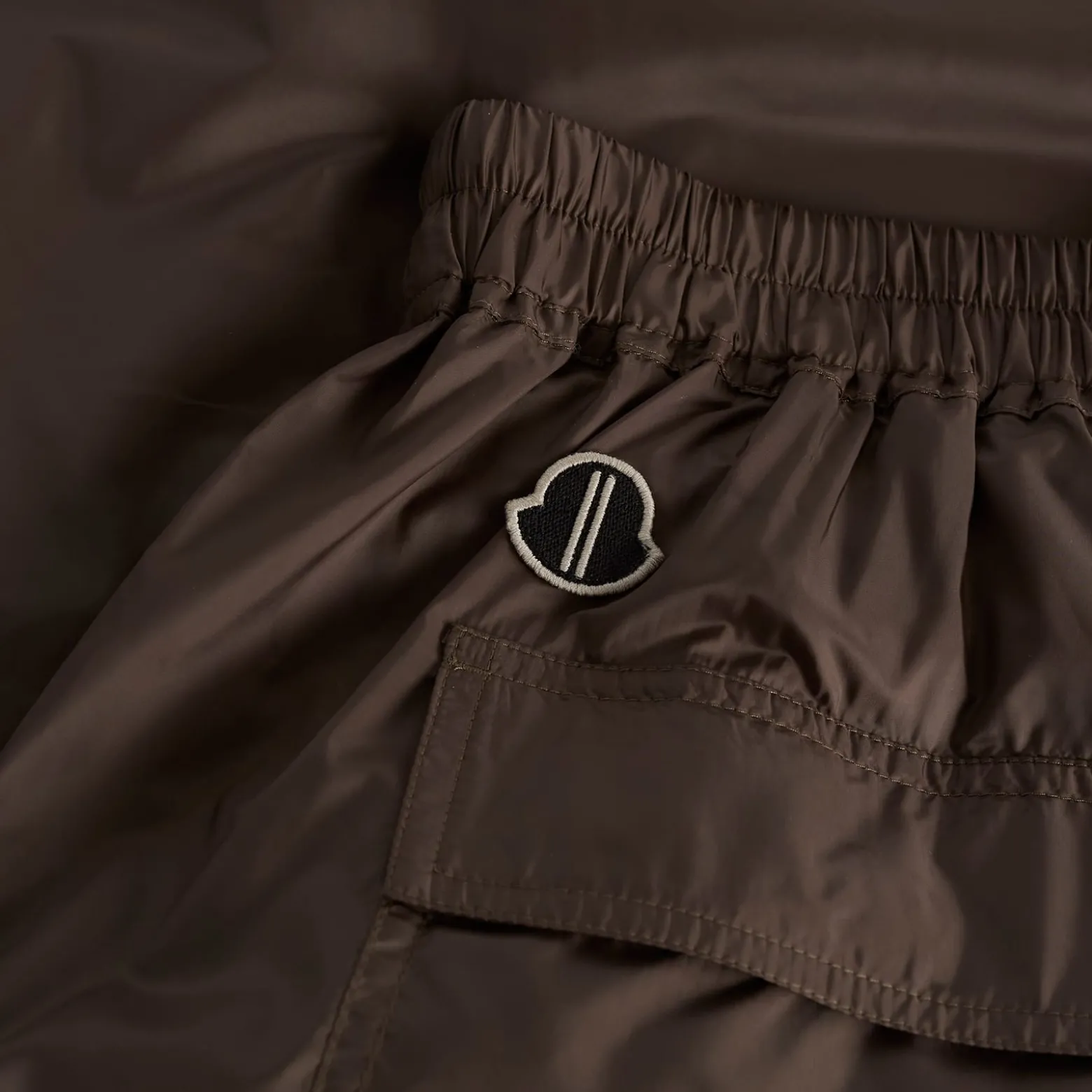 Rick Owens x Moncler Kiltshorts Drawstring Shorts