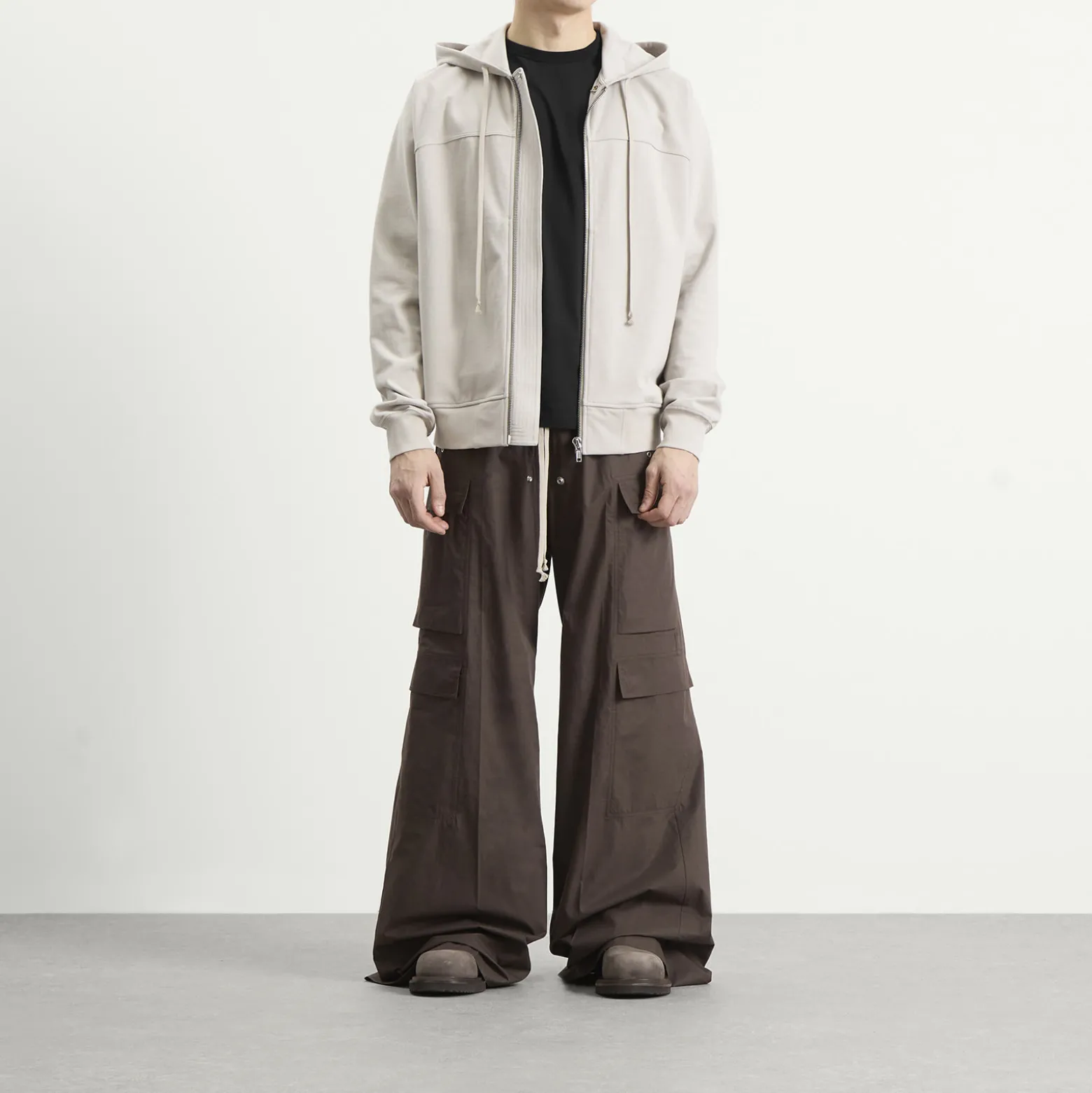 Rick Owens Zip Hoodie
