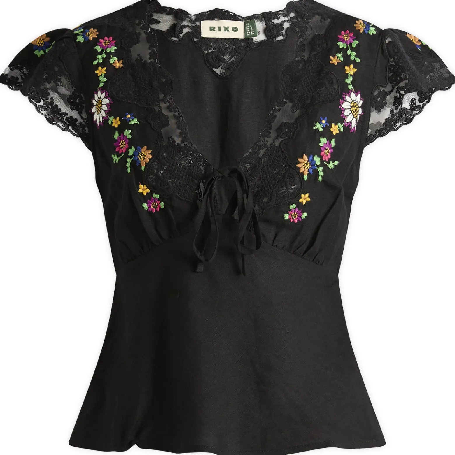 RIXO Elaine Top