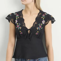 RIXO Elaine Top