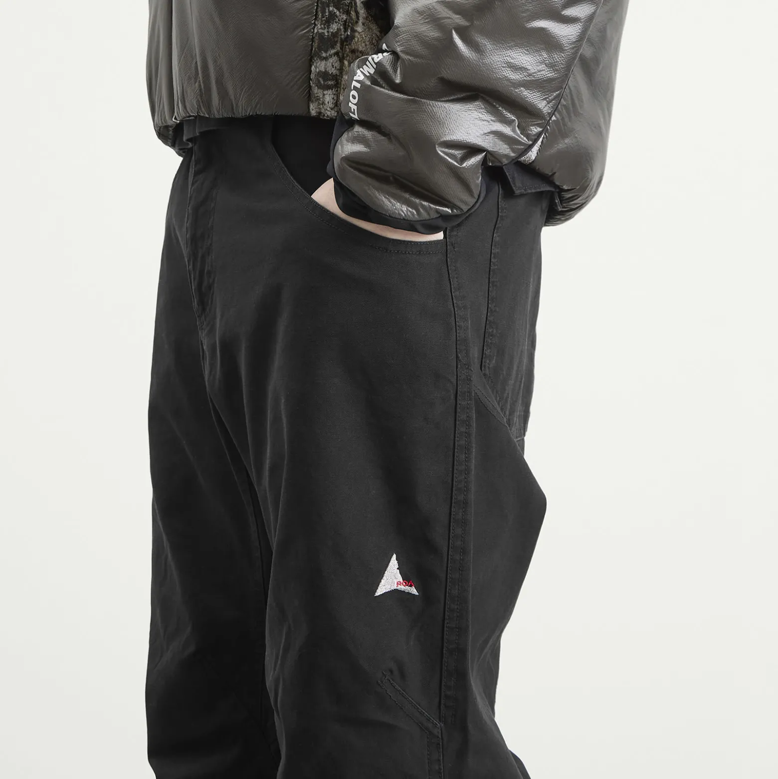 ROA Crimp Shaped Cotton Trousers