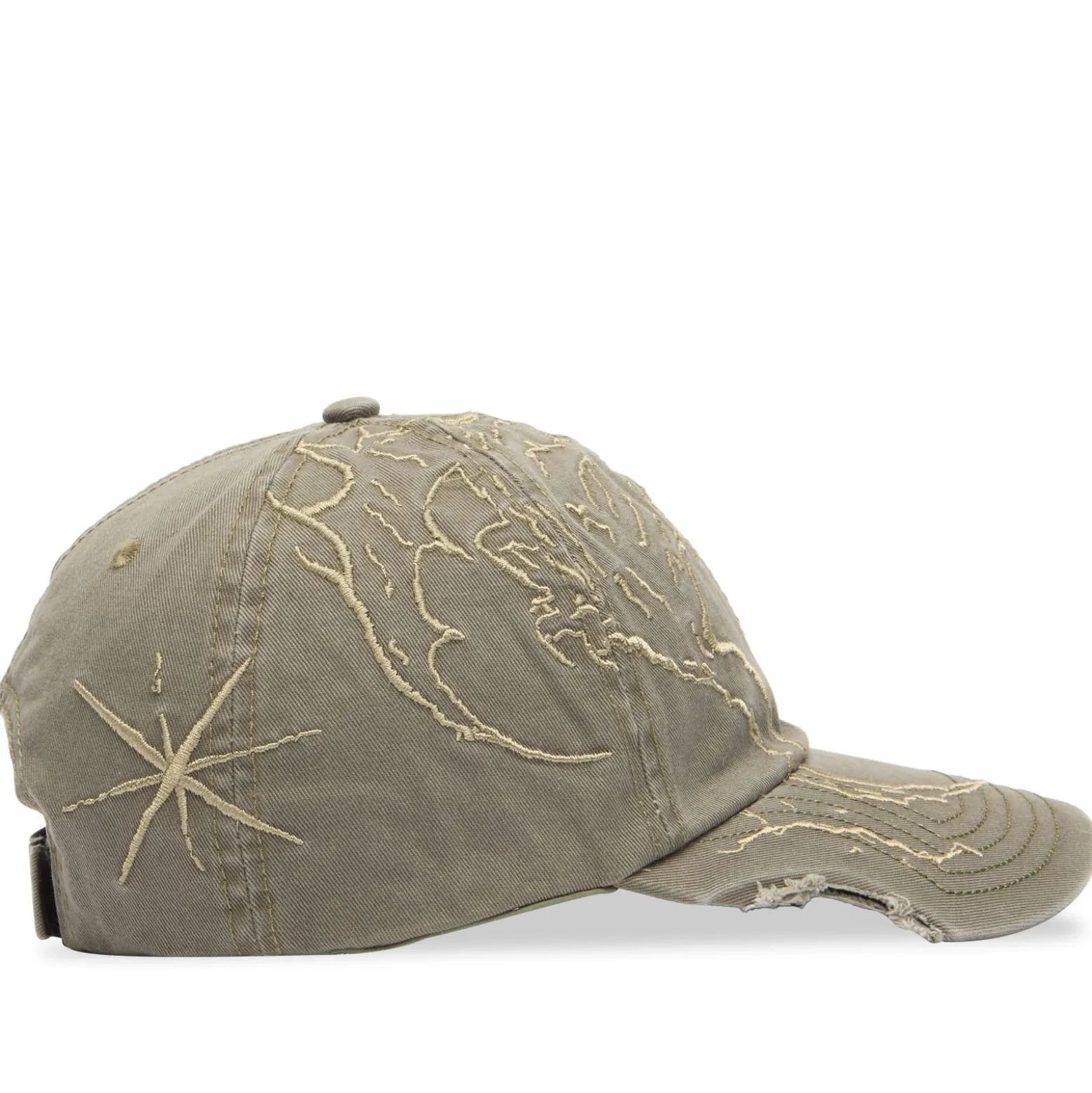 ROA Ryli Embriodered 6 Panel Cap