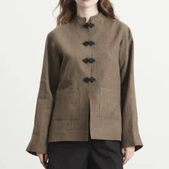 Rohe Mandarin linen jacket