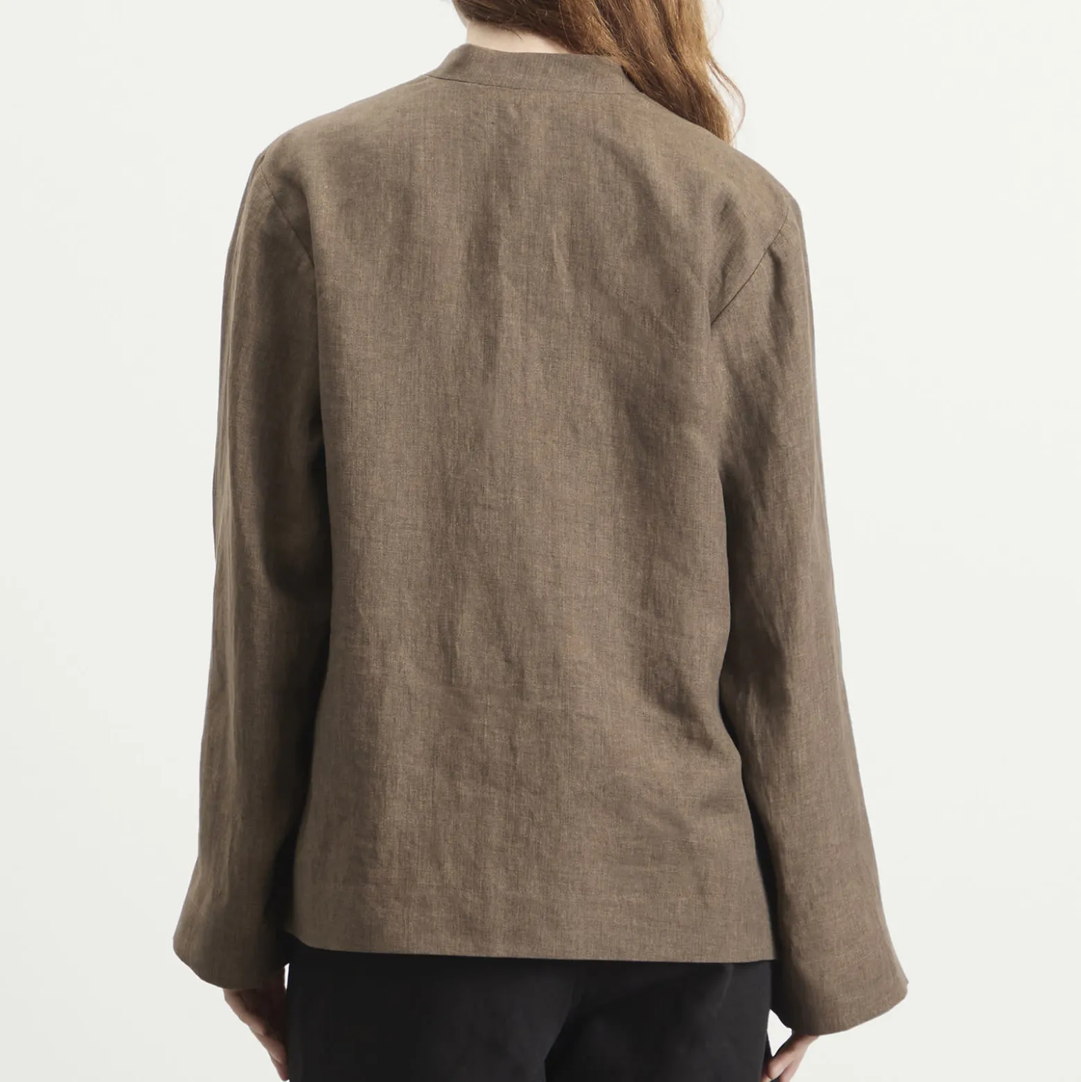 Rohe Mandarin linen jacket