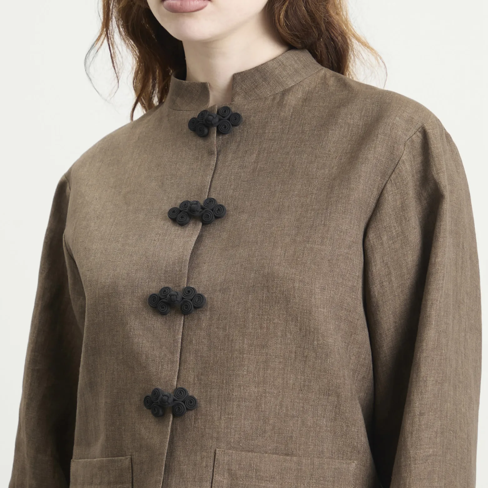 Rohe Mandarin linen jacket
