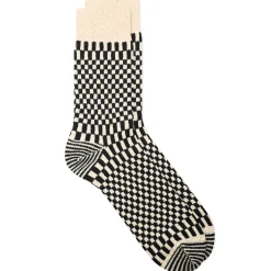 RoToTo Checkerboard Pattern Sock