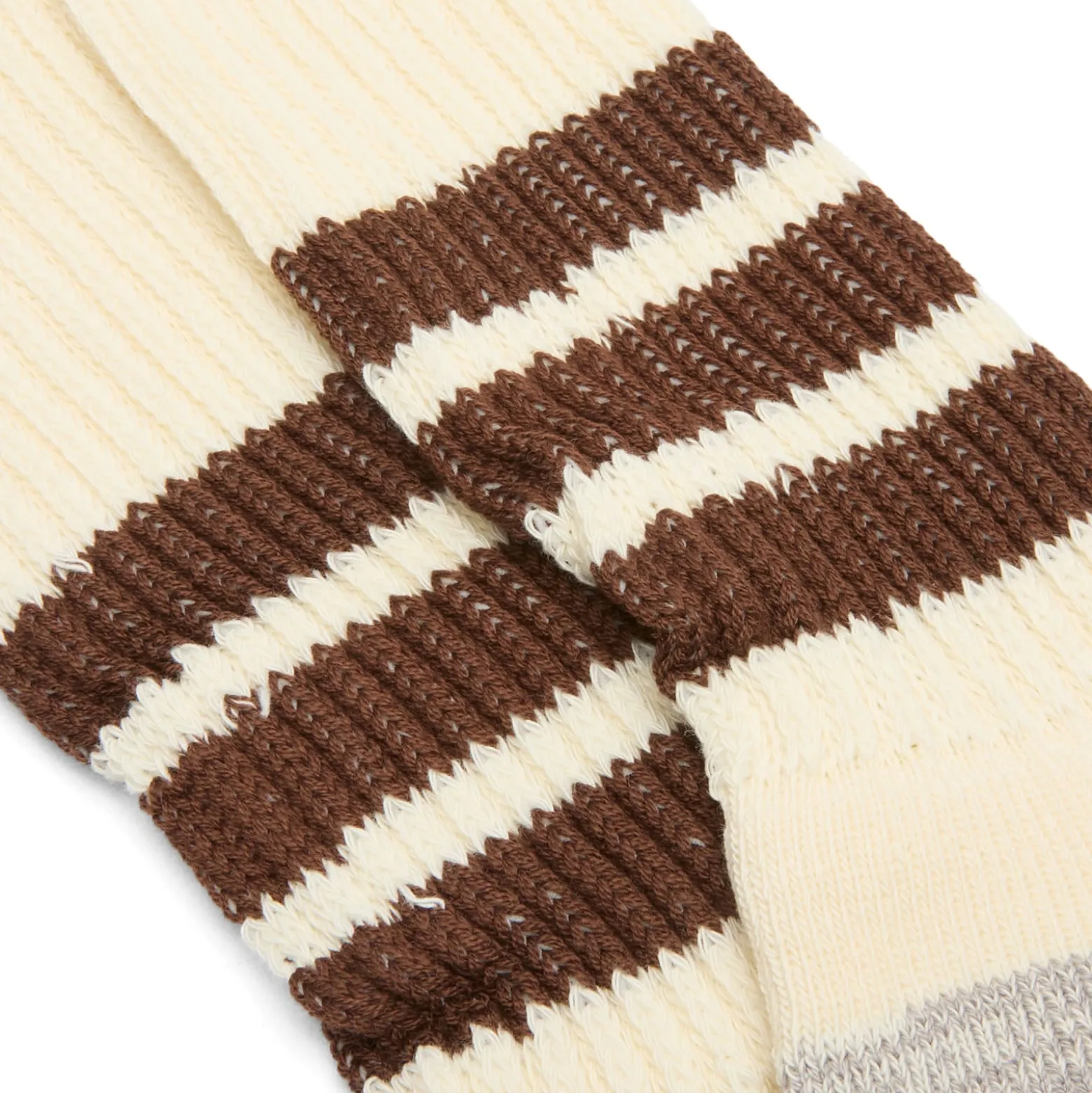 Rototo Coarse Ribbed Old School Crew Sock