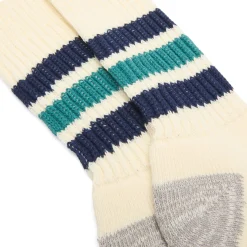 RoToTo Coarse Ribbed Old School Crew Sock