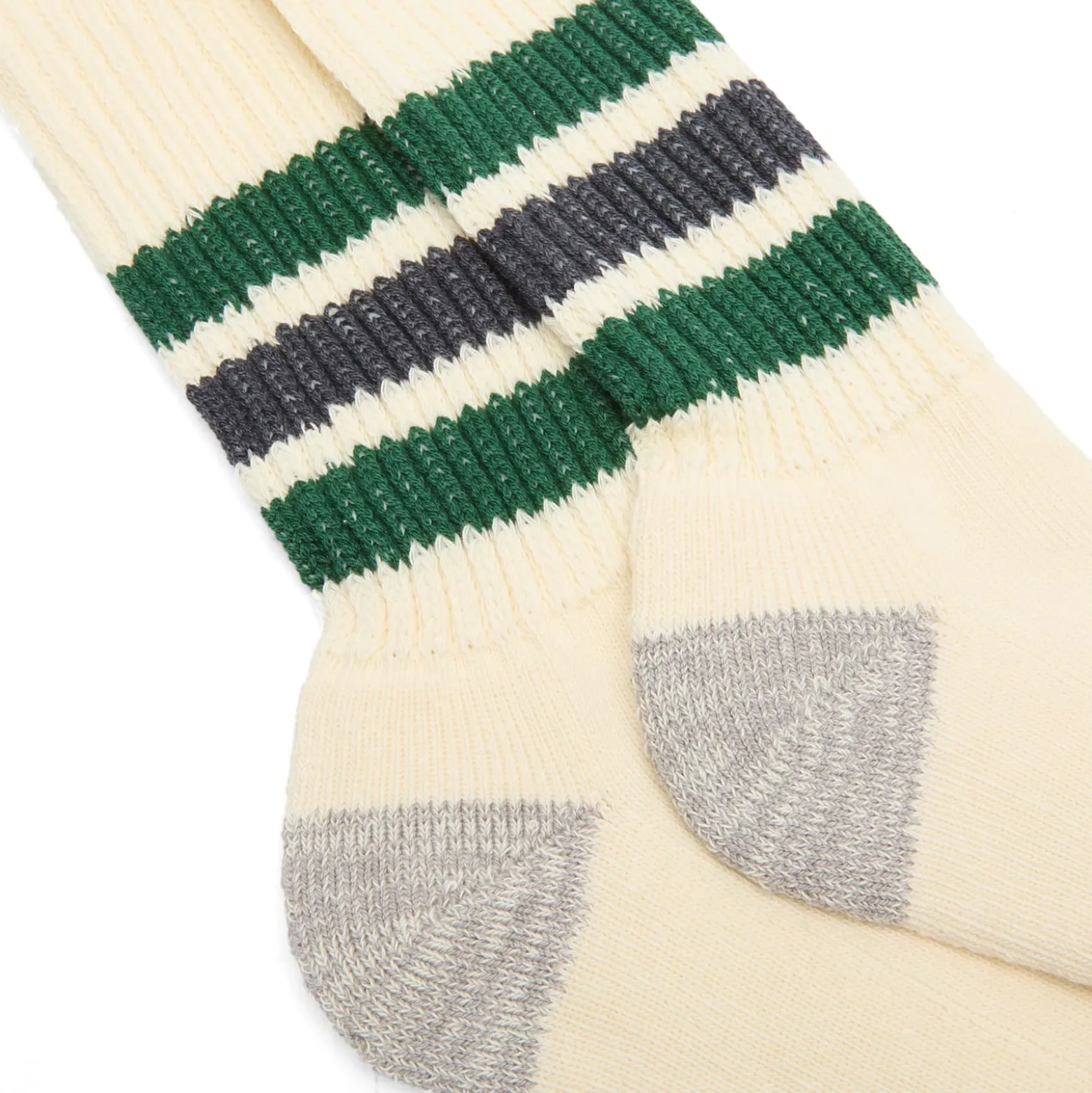 RoToTo Coarse Ribbed Old School Crew Socks