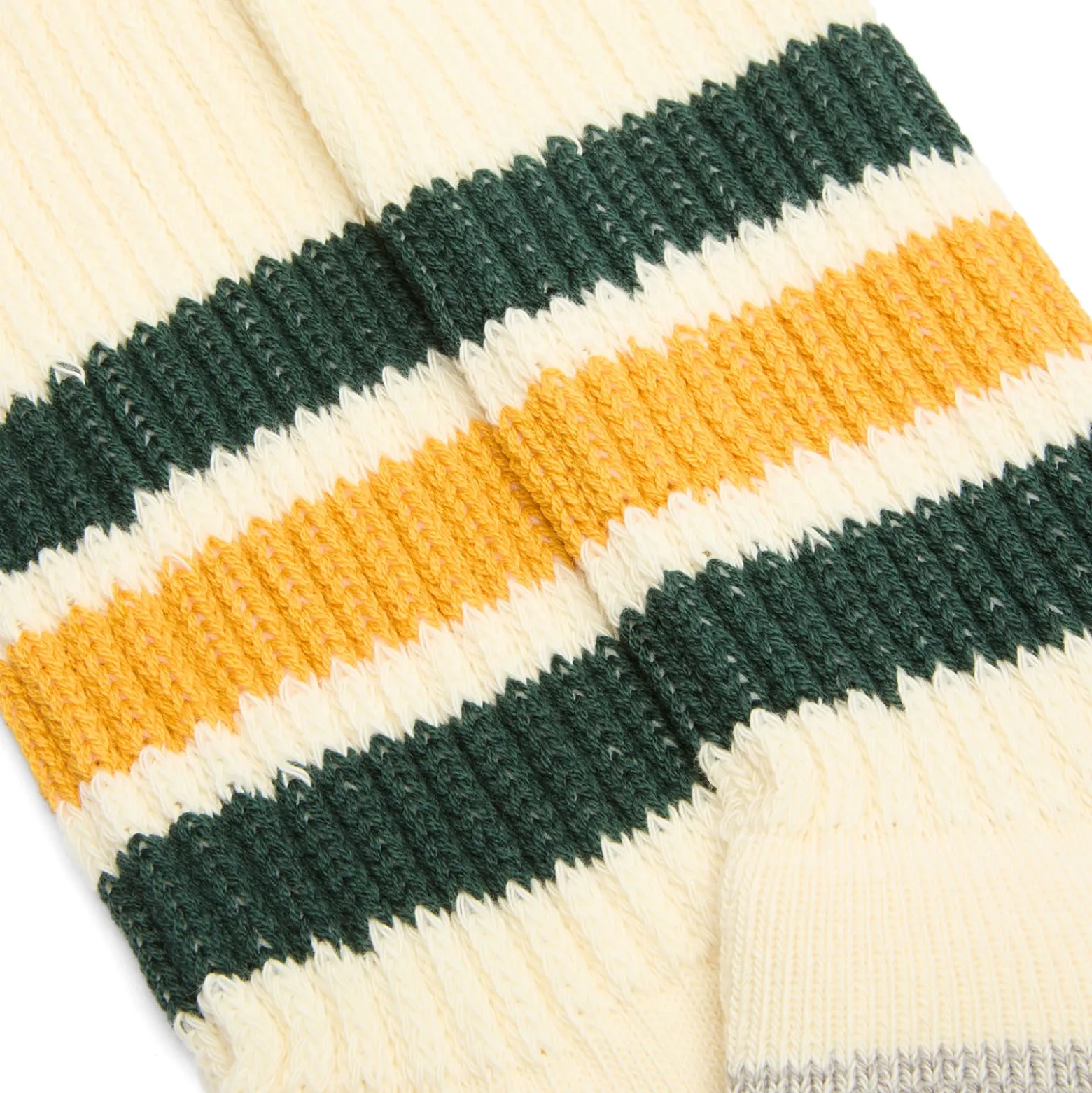 RoToTo Coarse Rib Old School Crew Sock