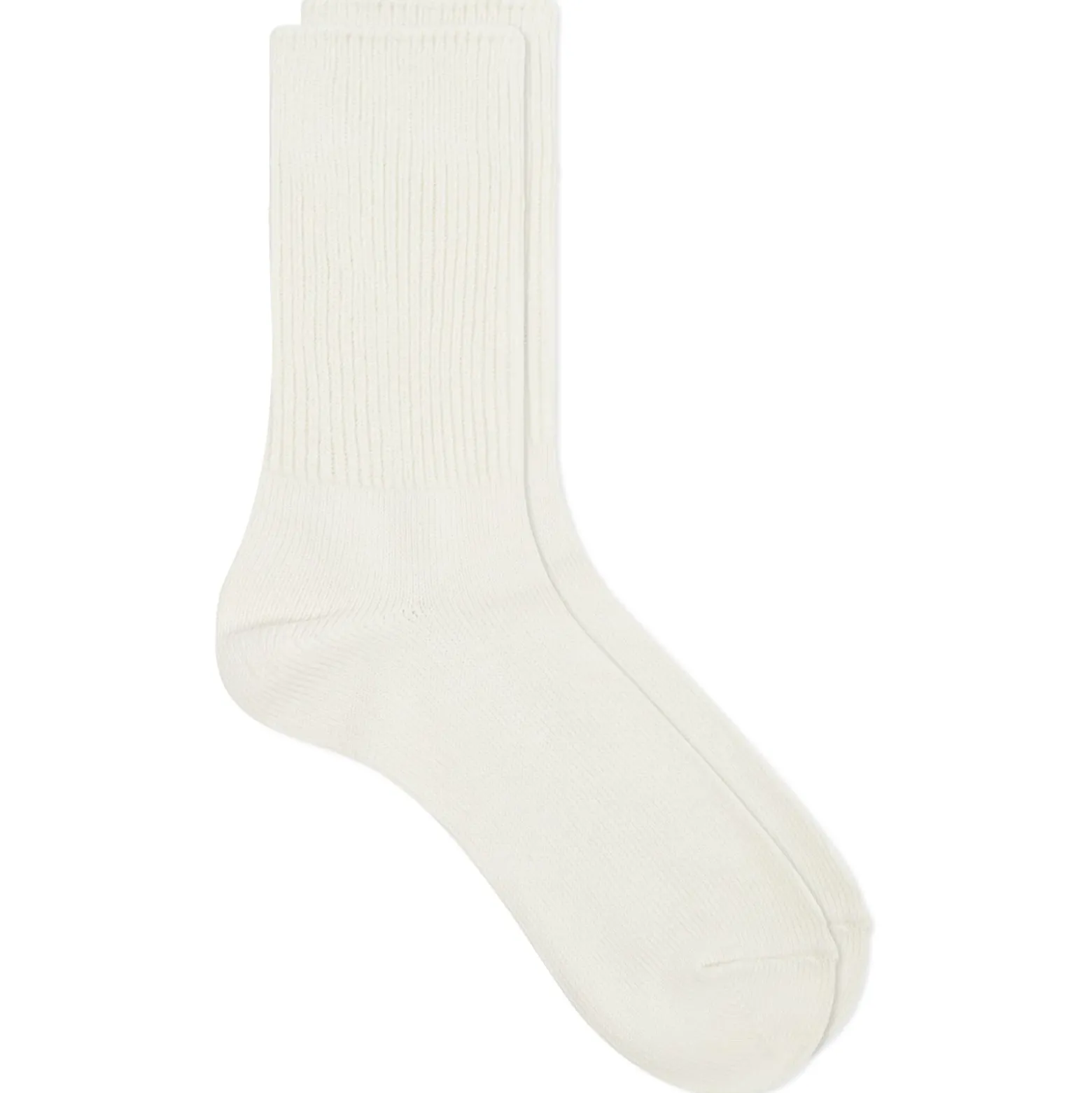 RoToTo Organic Daily Ribbed Crew Sock - 3 Pack