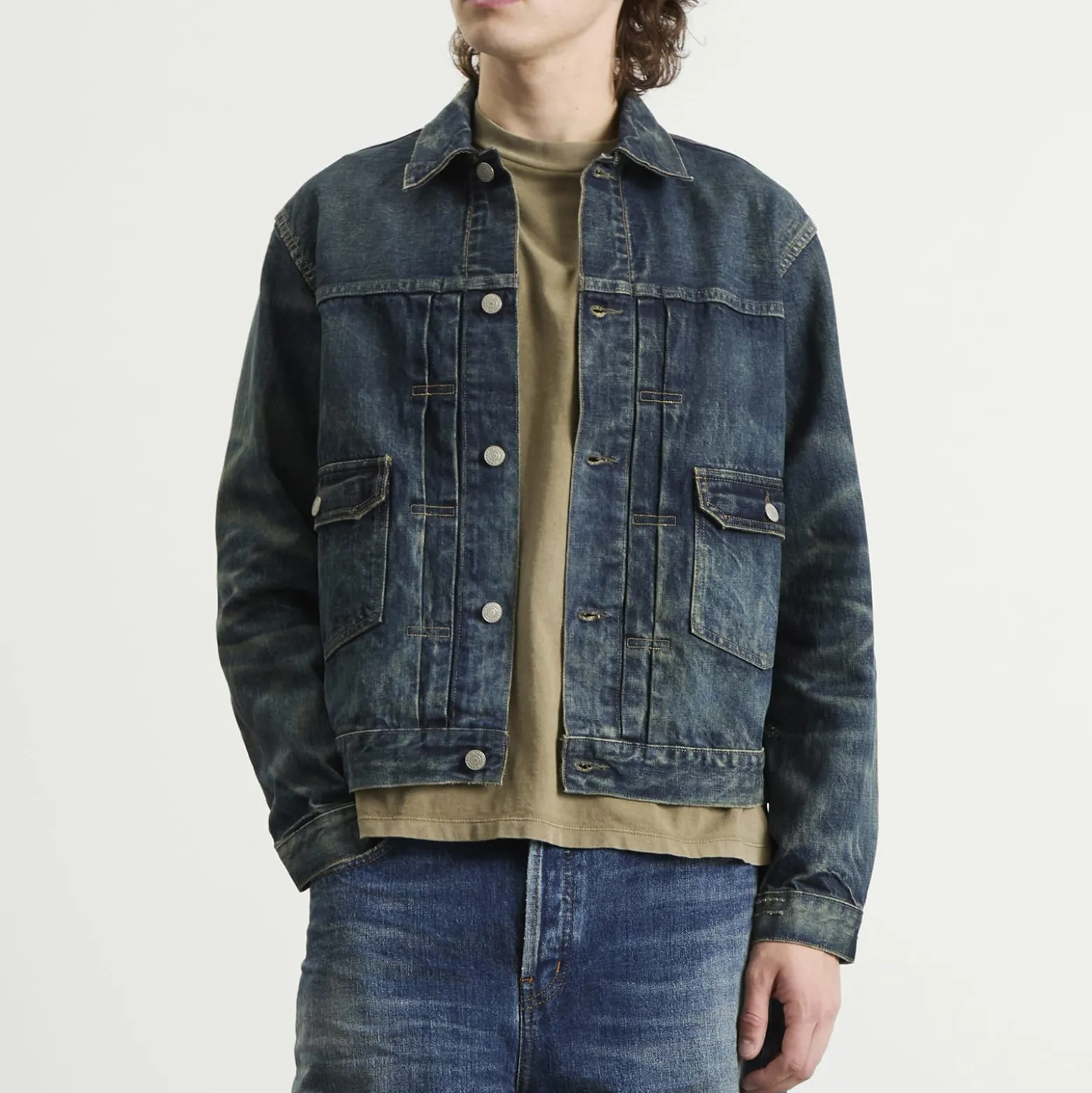RRL Type 2 Denim Trucker Jacket