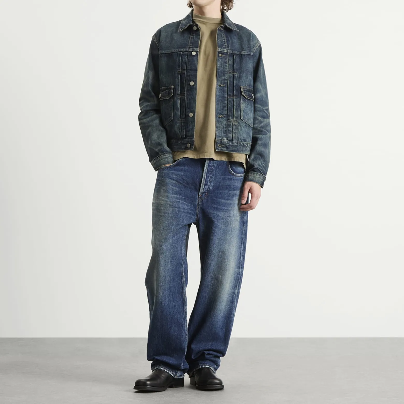 RRL Type 2 Denim Trucker Jacket