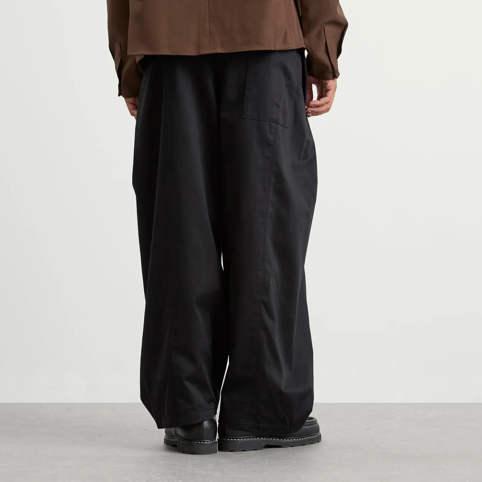 Sage Nation Box Pleat Trouser