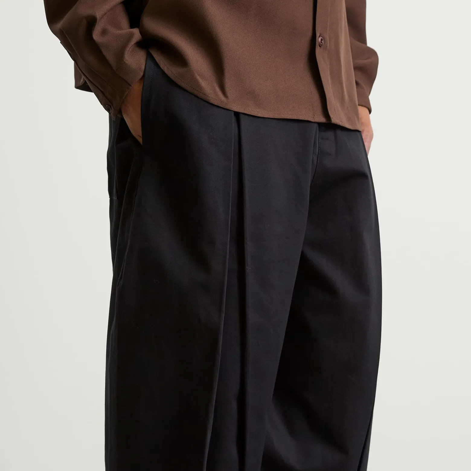 Sage Nation Box Pleat Trouser