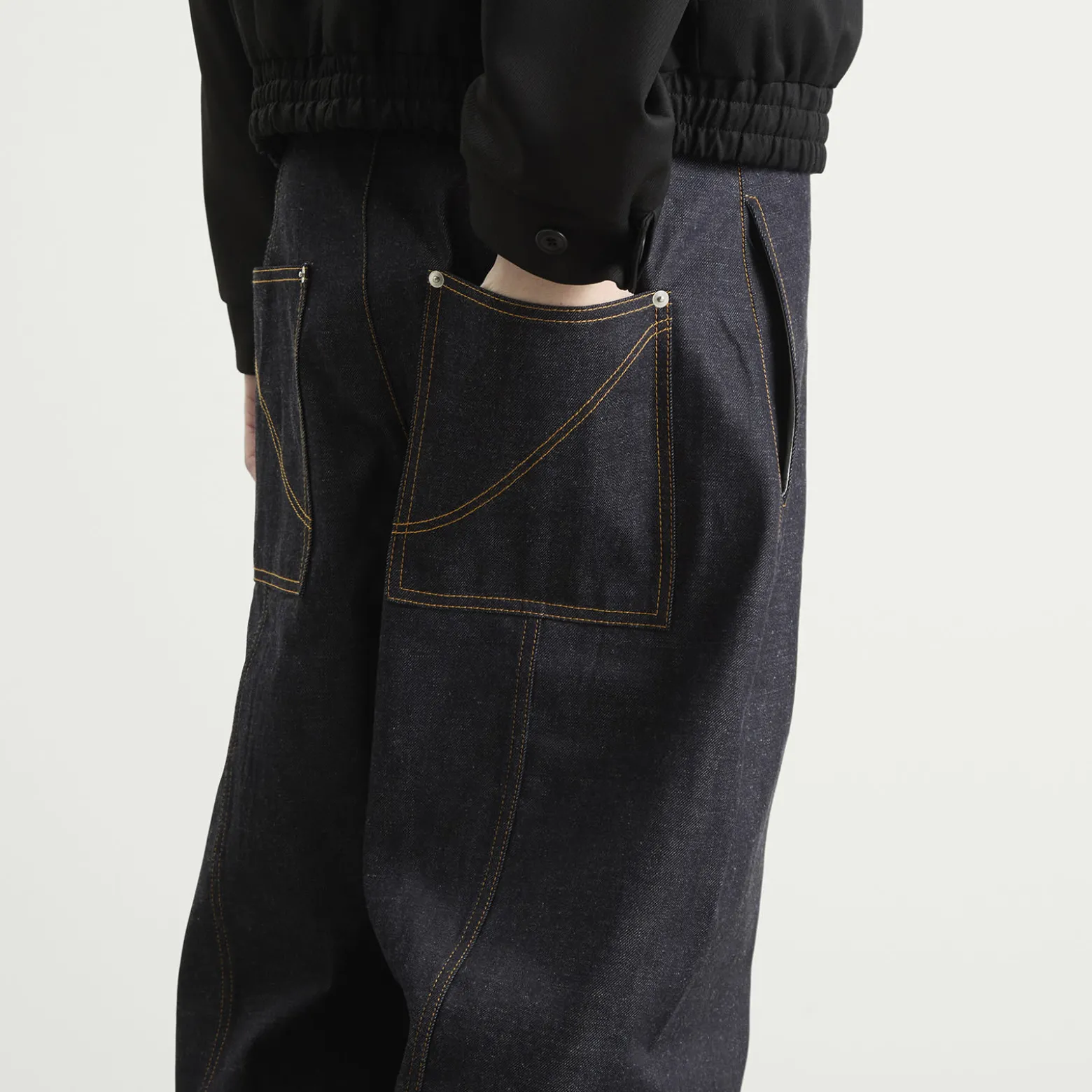 Sage Nation Welt Trouser Denim Jeans