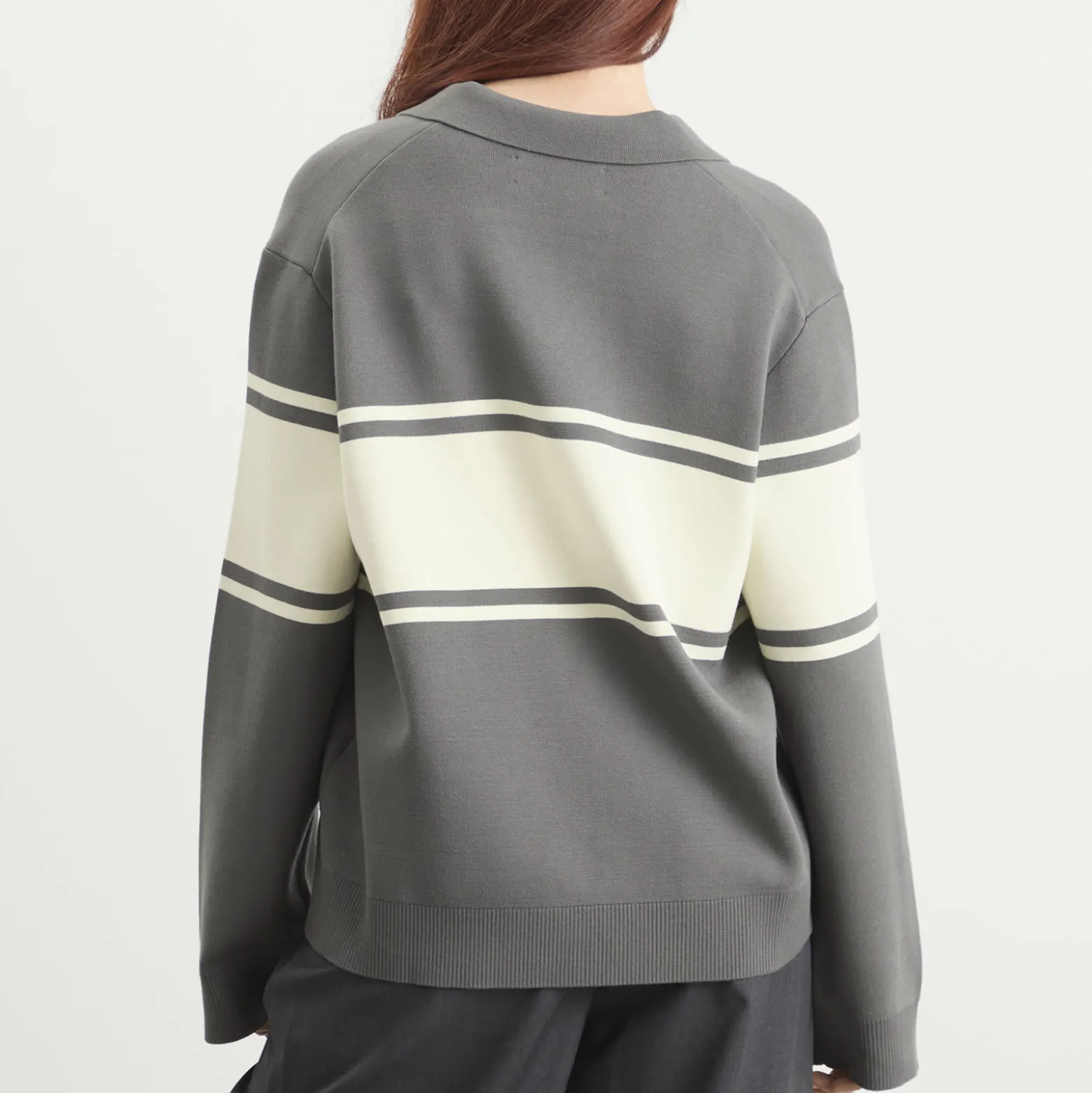 Samsøe Samsøe Saanne Long Sleeve Polo Top
