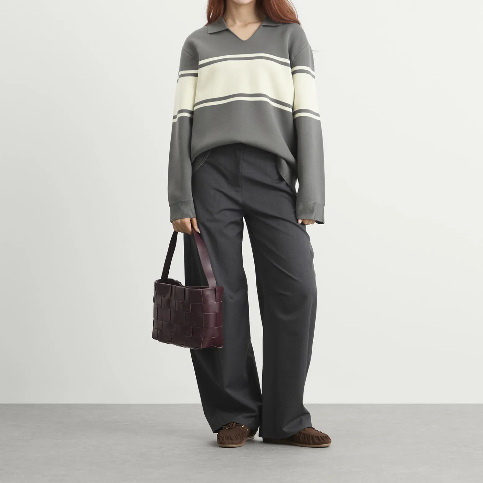 Samsøe Samsøe Saanne Long Sleeve Polo Top