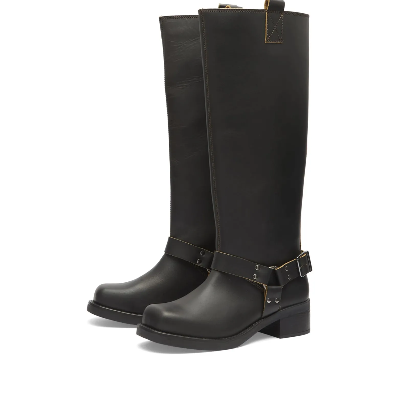 Samsøe Samsøe Sabrenta Knee High Buckled Boots