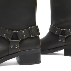 Samsøe Samsøe Sabrenta Knee High Buckled Boots