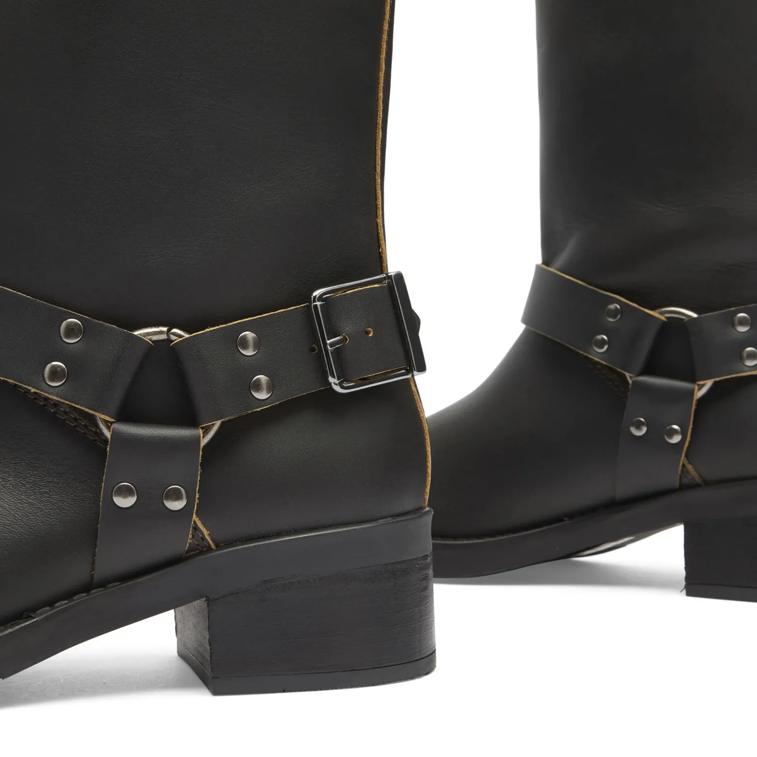 Samsøe Samsøe Sabrenta Knee High Buckled Boots