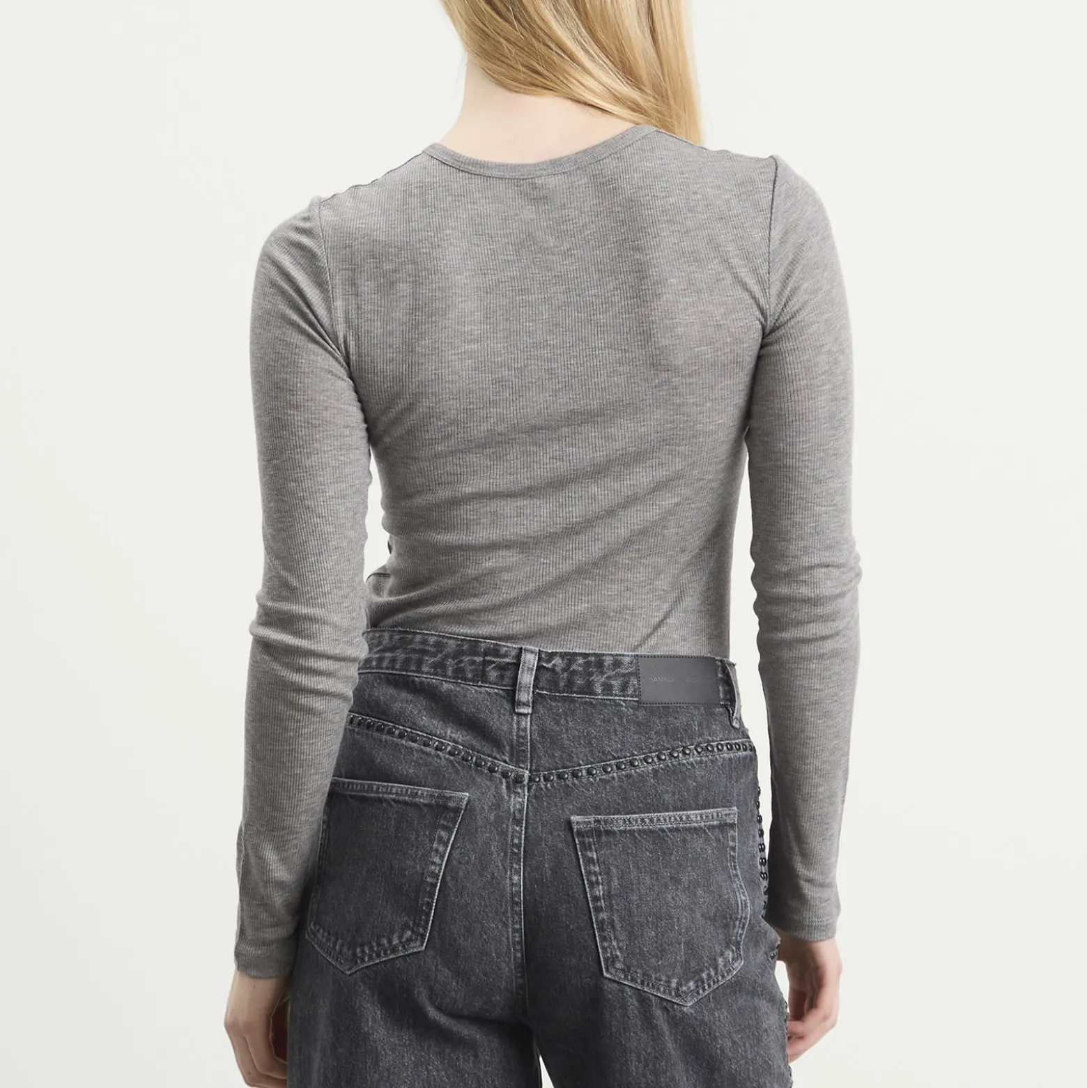 Samsøe Samsøe Sadodo Long Sleeve Henley Top