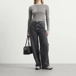 Samsøe Samsøe Sadodo Long Sleeve Henley Top