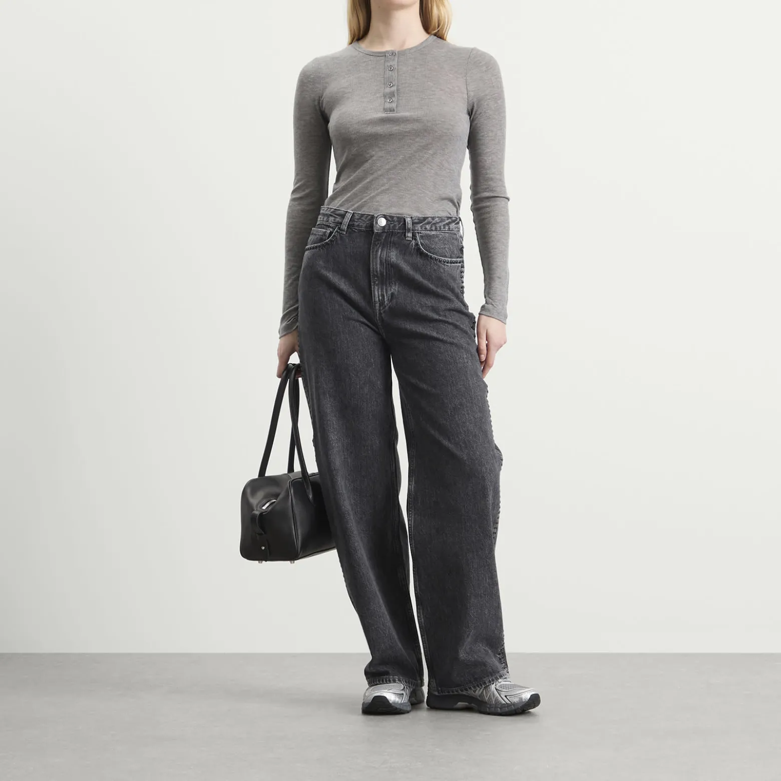 Samsøe Samsøe Sadodo Long Sleeve Henley Top