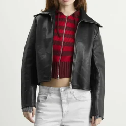 Samsøe Samsøe Sashira Leather Jacket