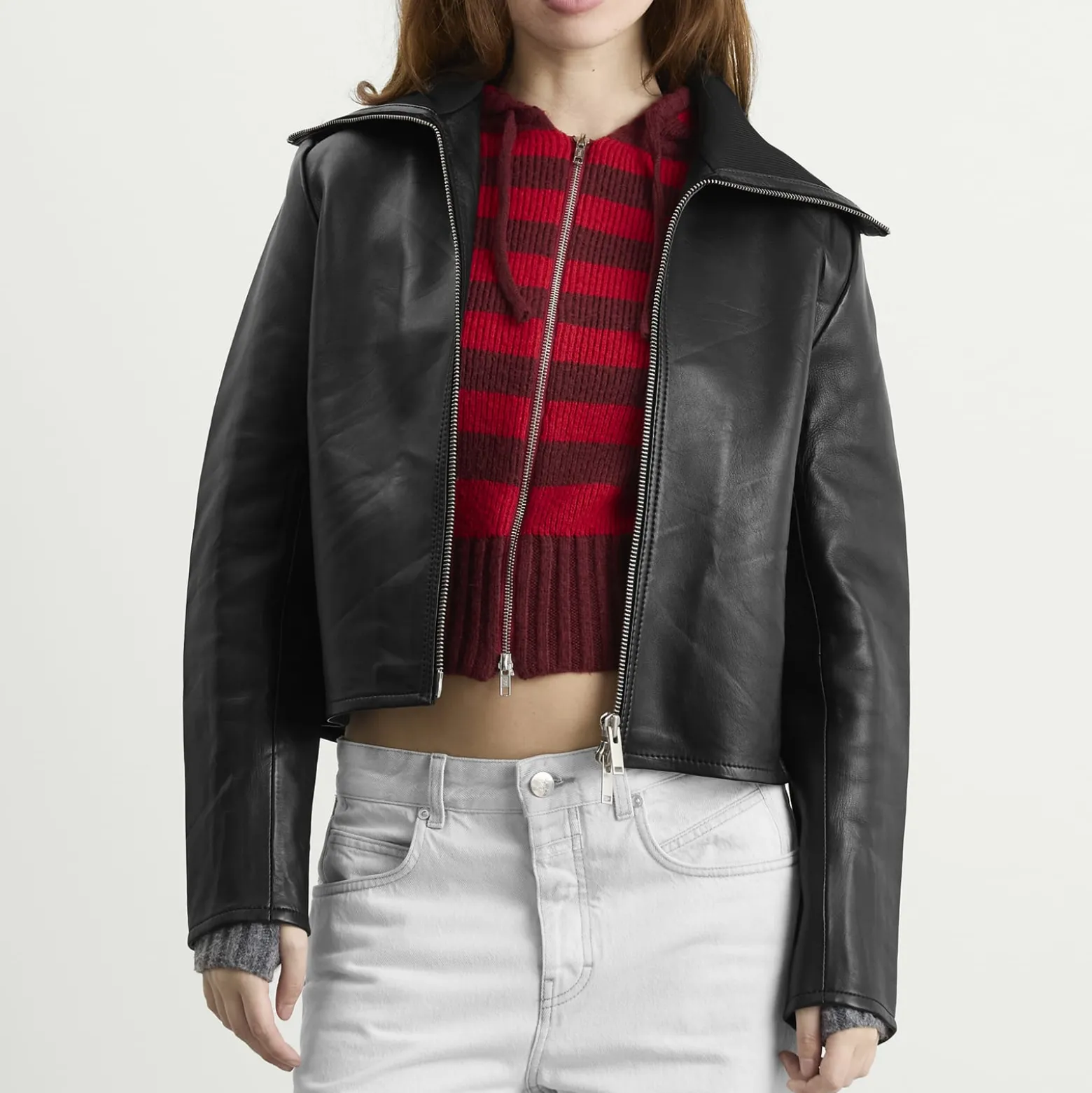 Samsøe Samsøe Sashira Leather Jacket