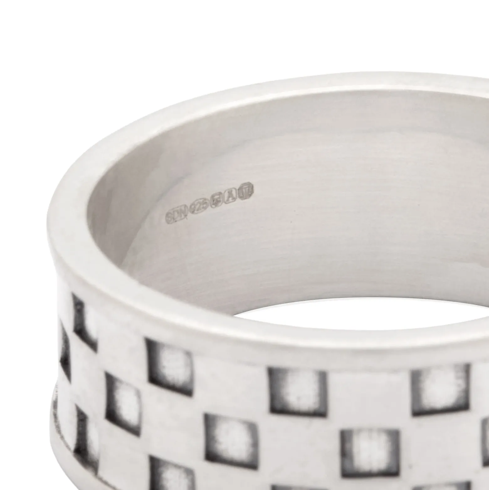 Serge DeNimes Checkered Ring