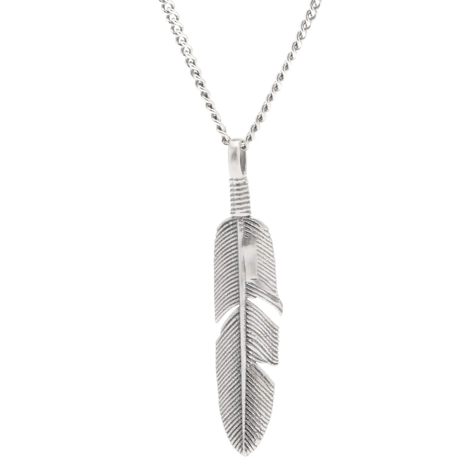 Serge DeNimes Ethereal Feather Necklace