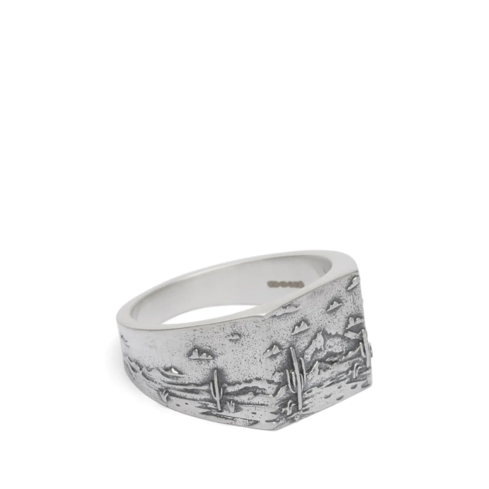 Serge DeNimes Silver Outback Ring