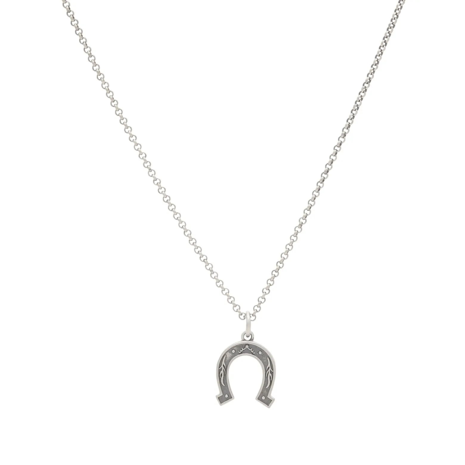 Serge DeNimes Silver Ranch Necklace