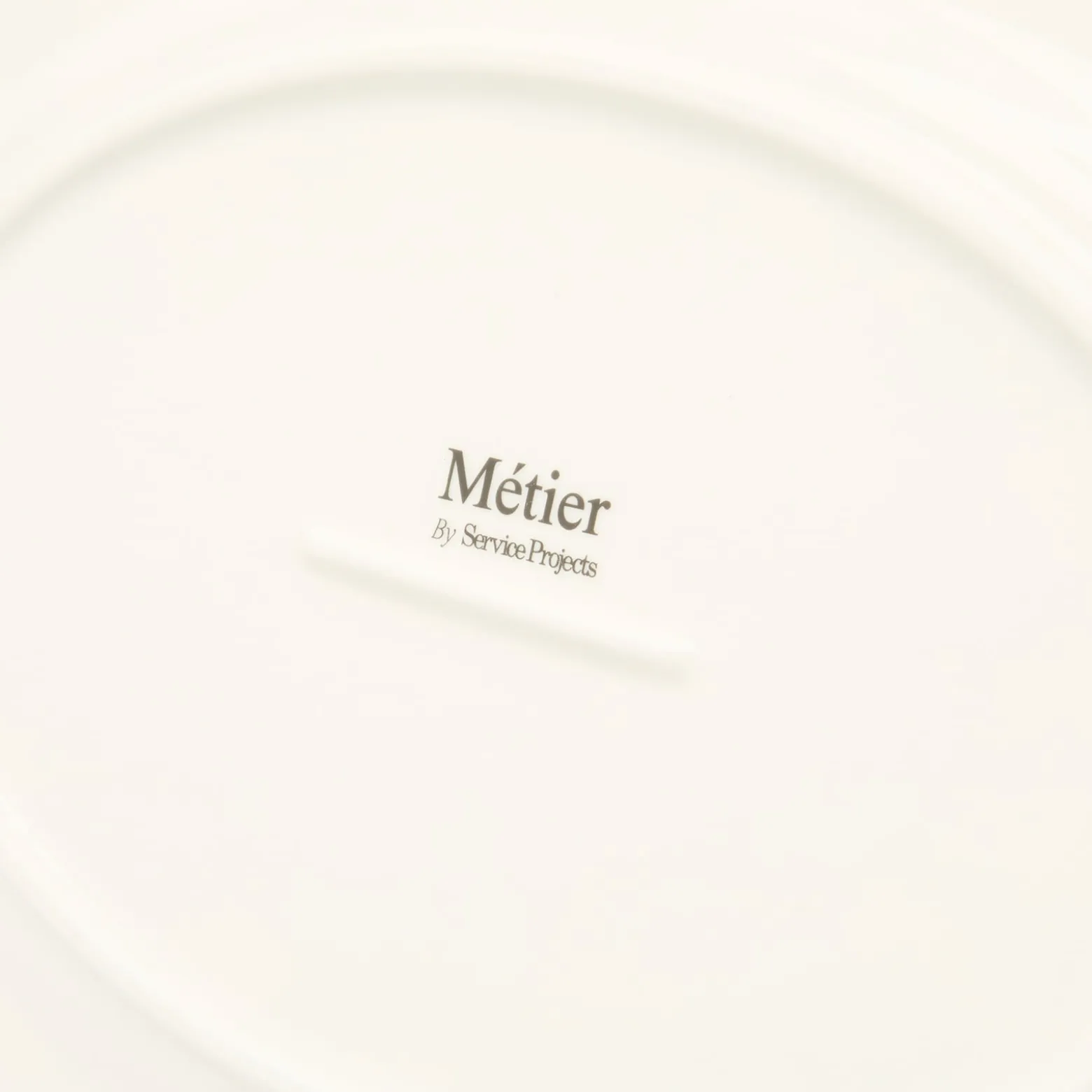 Service Projects Métier Embossed Tray