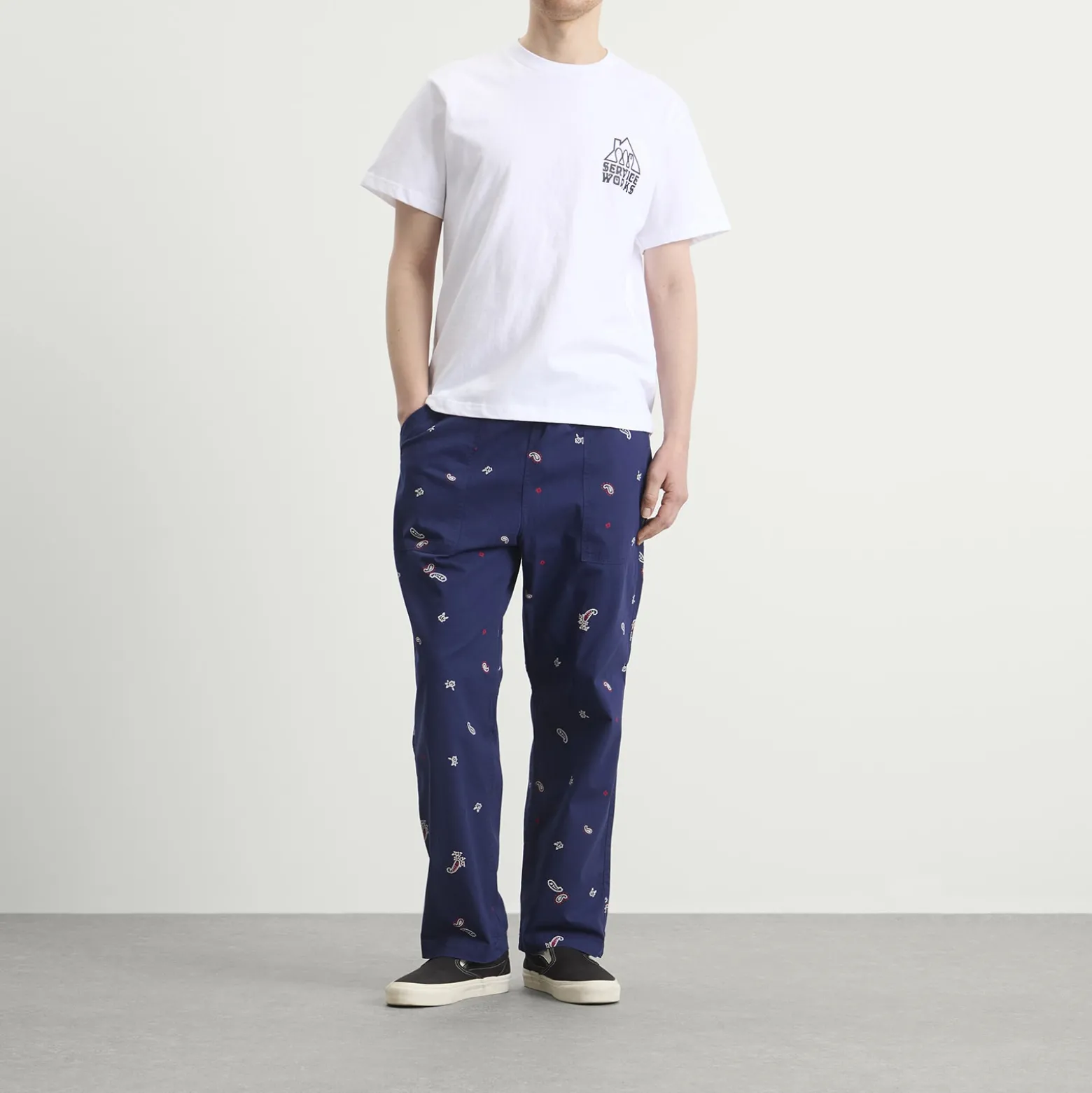 Service Works Paisley Chef Pants