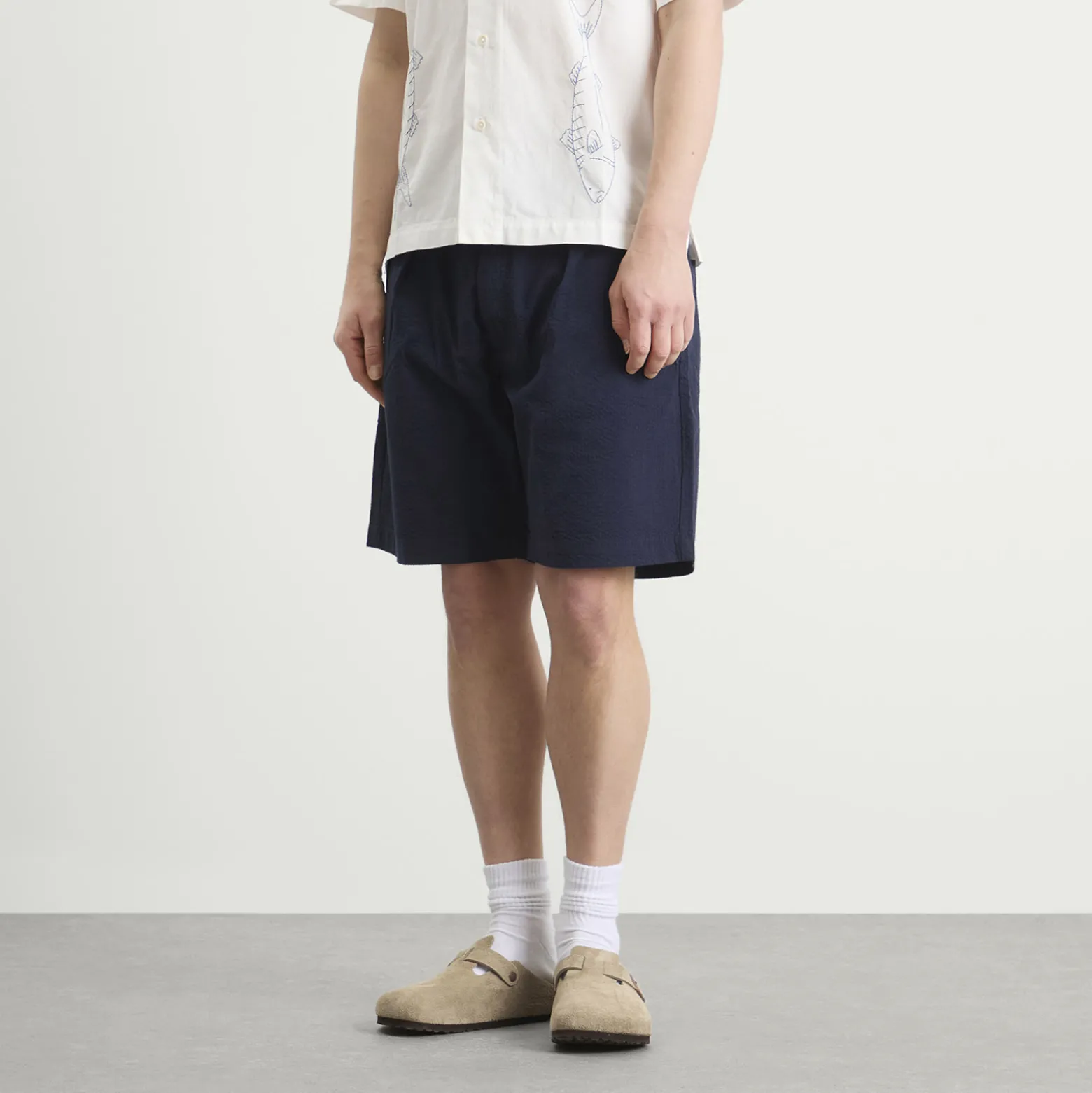 Service Works Seersucker Part Timer Shorts