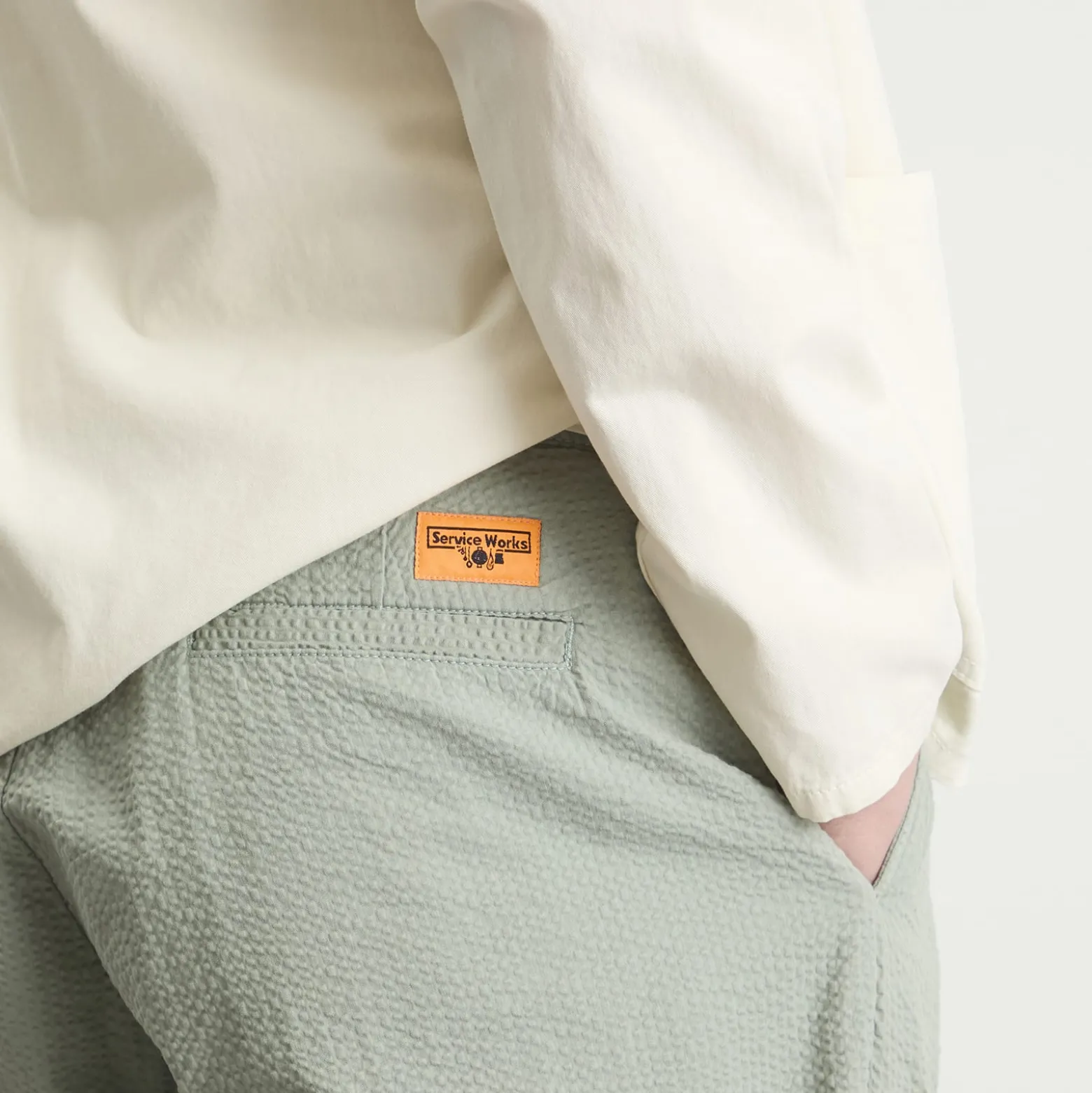 Service Works Seersucker Part Timer Pants