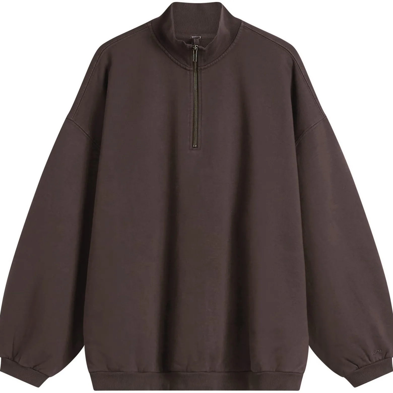 SKIMS Boyfriend Fleece Slouchy Turtleneck Pullover