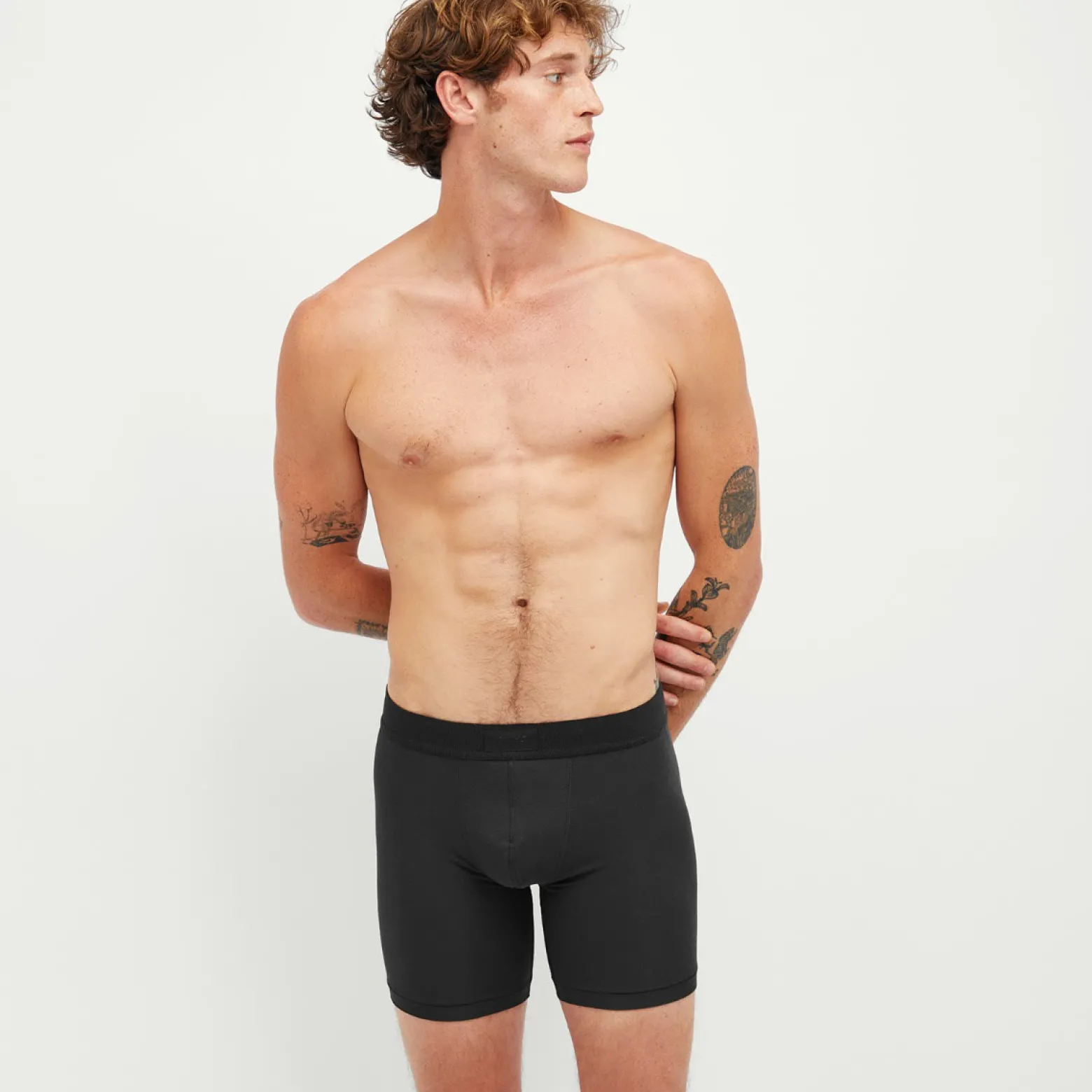 SKIMS Cotton Boxer Brief 5" - 3-Pack
