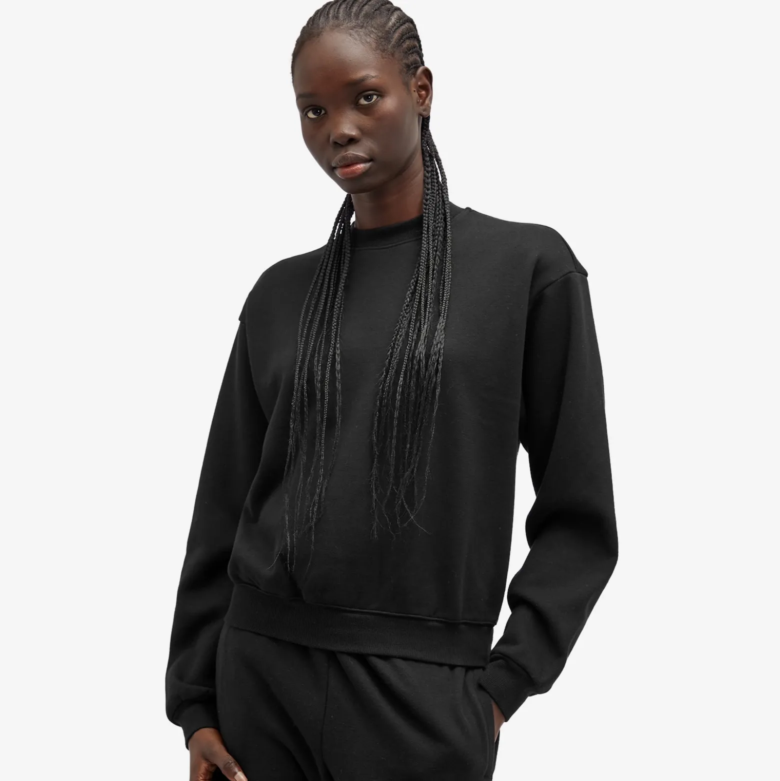 SKIMS Cotton Fleece Classic Crew Sweat