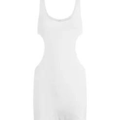 SKIMS Cotton Jersey Cut-Out Mini Dress