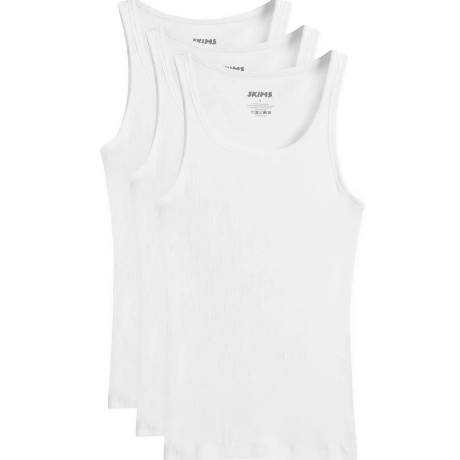SKIMS Cotton Rib Tank - 3-Pack
