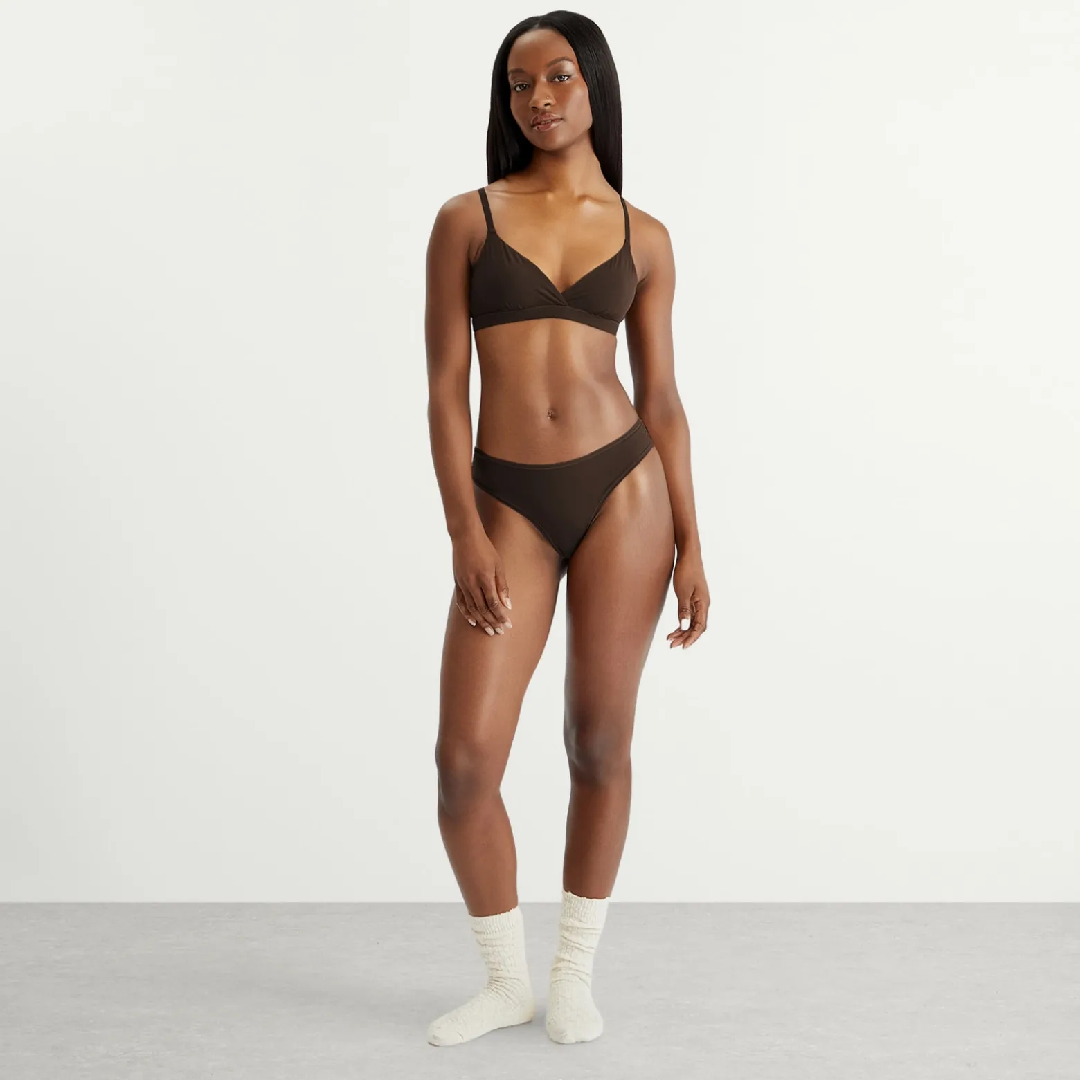 SKIMS Fits Everybody Crossover Bralette