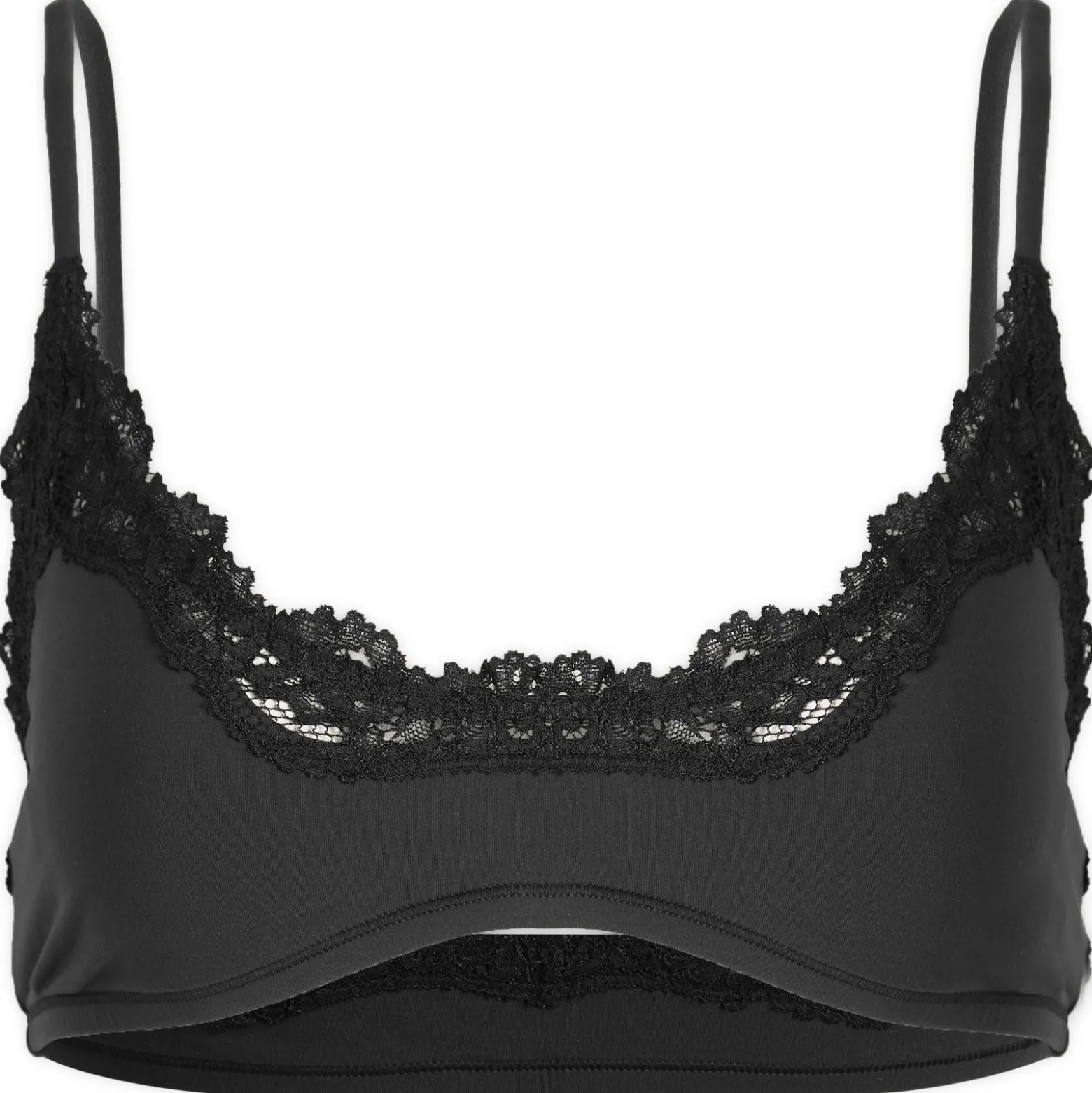 SKIMS Fits Everybody Lace Scoop Bralette