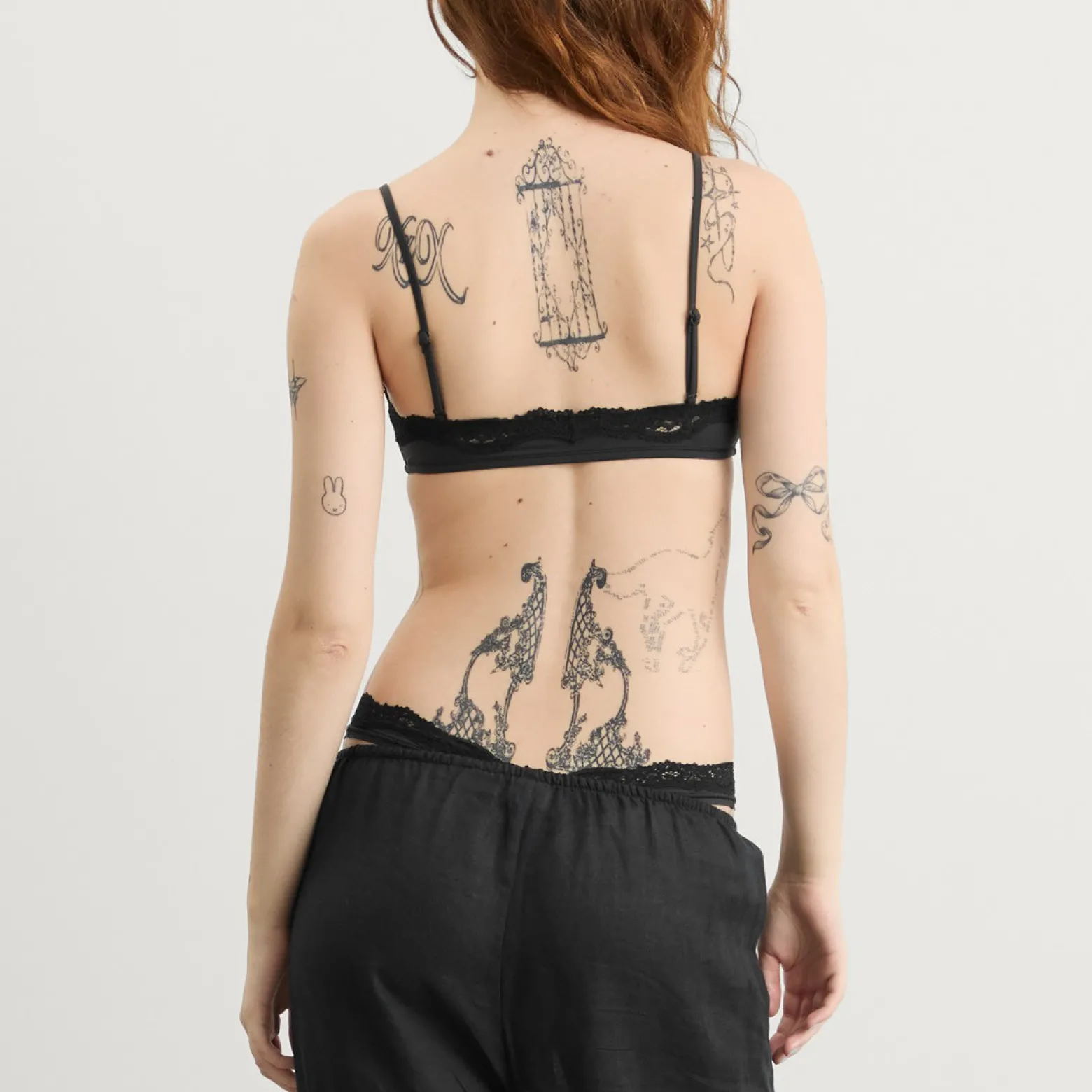 SKIMS Fits Everybody Lace Scoop Bralette