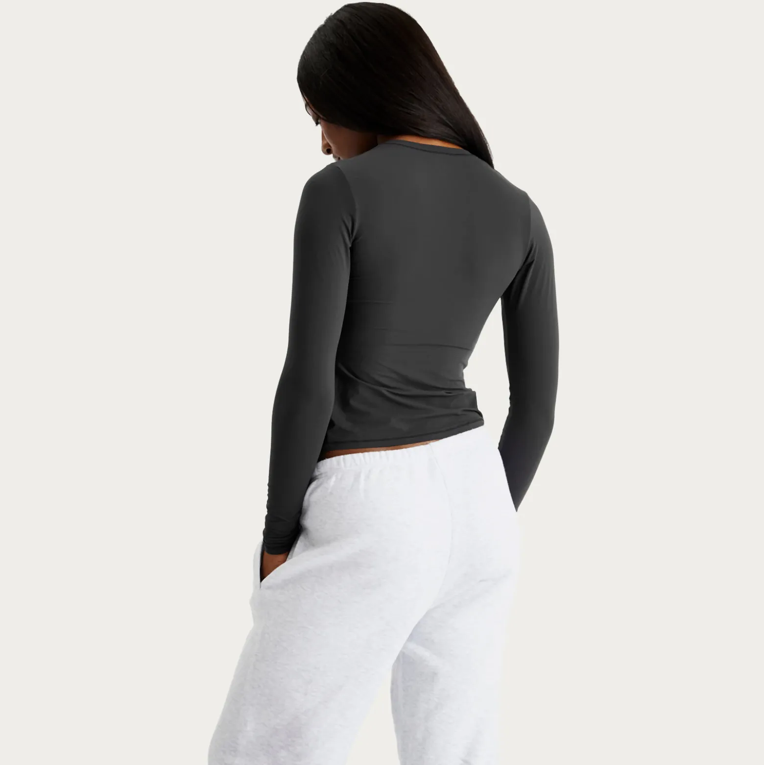 SKIMS Fits Everybody Long Sleeve T-Shirt